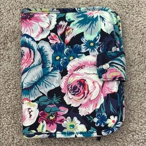 Vera Bradley Floral makeup brush case